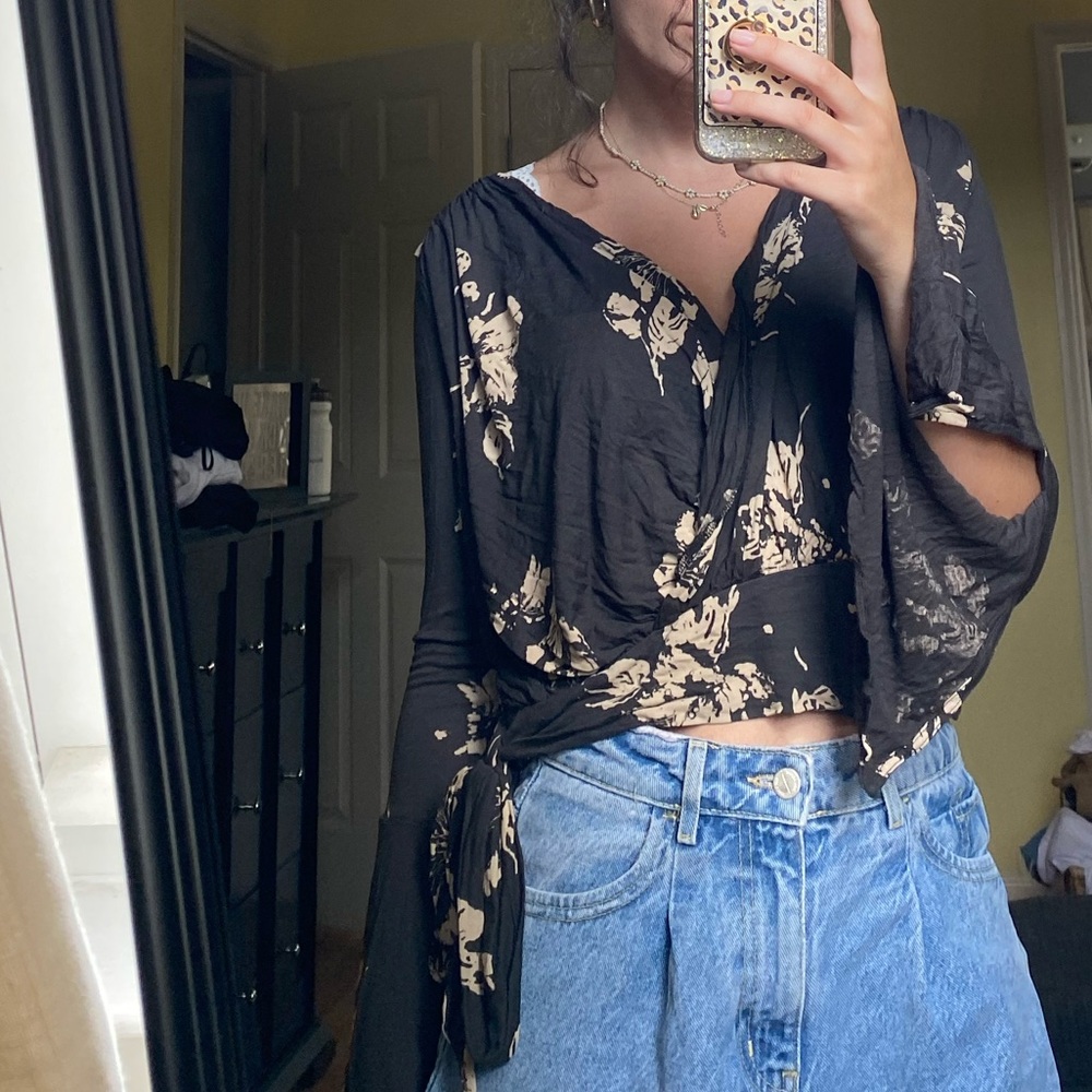 Free people wrap top